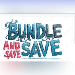 Bundle your ❤️’s and make an offer.. the more you bundle the more $$$ you safe💗